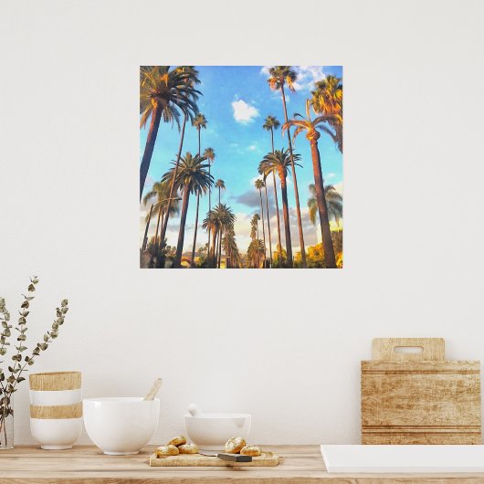 LA Morning Poster (Keuken)