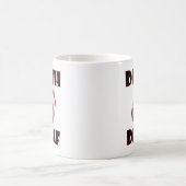 La Mort Avant le Déca Café Mug Drôle (Centre)