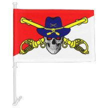 La mort Cav ! Drapeau de voiture