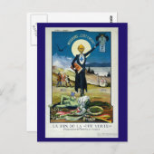 La mort de la fée verte, Absinthe Carte Postale (Devant / Derrière)