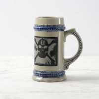 LA MORT DE LA TASSE DE BIÈRE DE CRÂNE