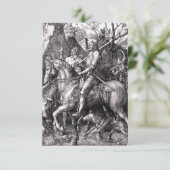 La mort du chevalier de Durer et les invitations d (Debout devant)