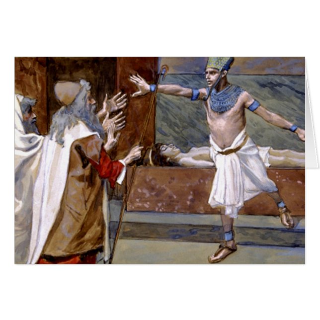 La mort du fils du pharaon - 10ème peste de (Devant horizontal)