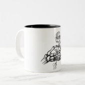 La mort est naturelle, la Mug de boisson chaude (Devant gauche)