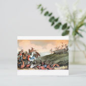 La mort et la carte postale Dernière Charge (Debout devant)