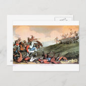 La mort et la carte postale Dernière Charge (Devant / Derrière)