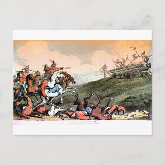 La mort et la carte postale Dernière Charge (Devant)