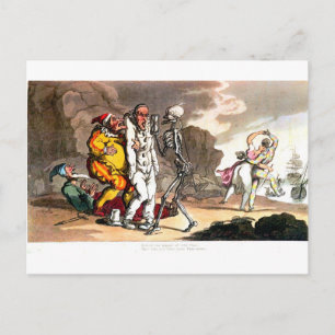 La mort et la carte postale du Cirque