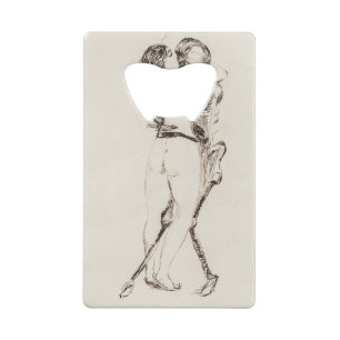 La mort et la femme (1894) par Edvard Munch