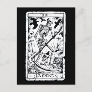 La Mort Tarot Card Briefkaart
