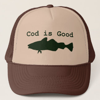 La morue est bonne - casquette de pêche