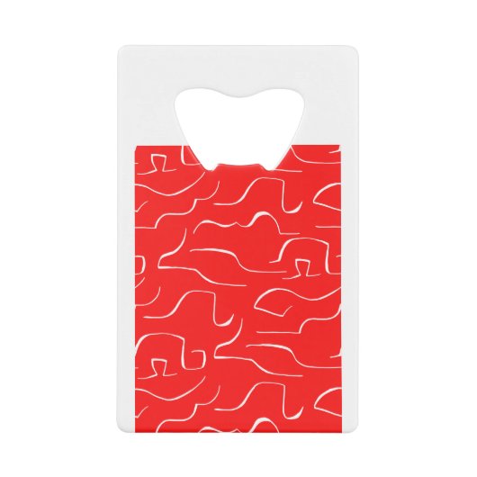 La motif rouge et blanche. (Devant)