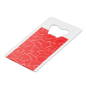 La motif rouge et blanche. (Dos Angle)