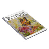 La mouche inspirent le carnet de notes à spirale (Côté Droit)
