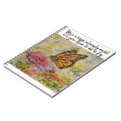 La mouche inspirent le carnet de notes à spirale (Côté gauche)