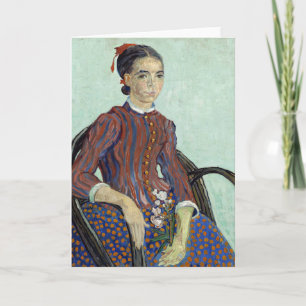 La Mousmé   Vincent van Gogh Kaart