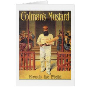 La moutarde Vintage de Colman s'attaque au cricket