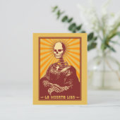 La Muerta Lisa Briefkaart (Staand voorkant)