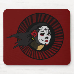 "La Muerta" over het Collectie van de RED Unholy U Muismat