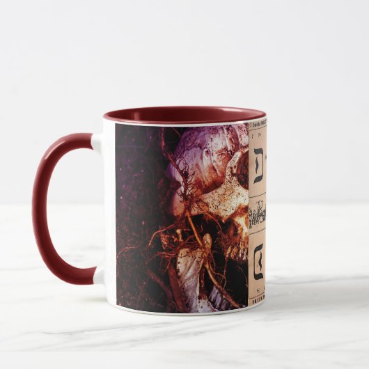 La Muerte Tarot Card Café Mug (Gauche)