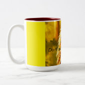 La Mug à café à deux tons de Zazzle (Gauche)