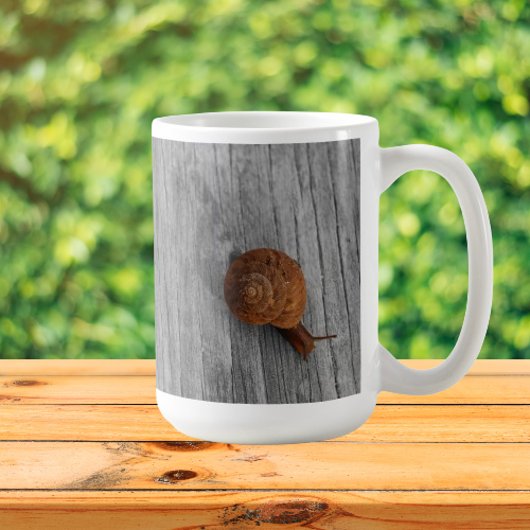 La Mug à café à escargots solitaires