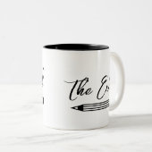 La Mug à café créative à deux tons (Devant droit)