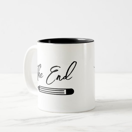 La Mug à café créative à deux tons (Devant gauche)