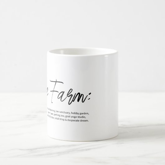 La Mug Agricole Classique, 11 oz (Centre)