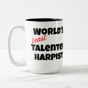 La Mug Cadeau Harpist La Moins Talentueuse Du Mond