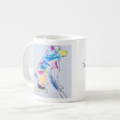 La Mug Chien Arc-en-ciel (Devant gauche)