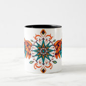 La Mug Classique De Café À Deux Tons (Centre)