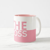 La Mug Contraste Boss (Devant droit)
