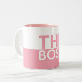 La Mug Contraste Boss (Devant gauche)