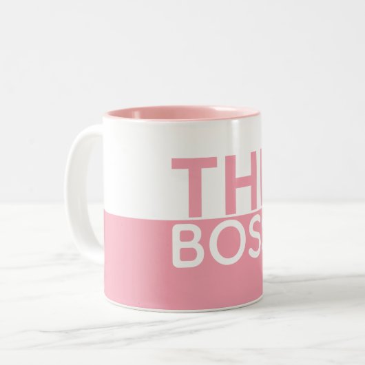 La Mug Contraste Boss (Devant gauche)