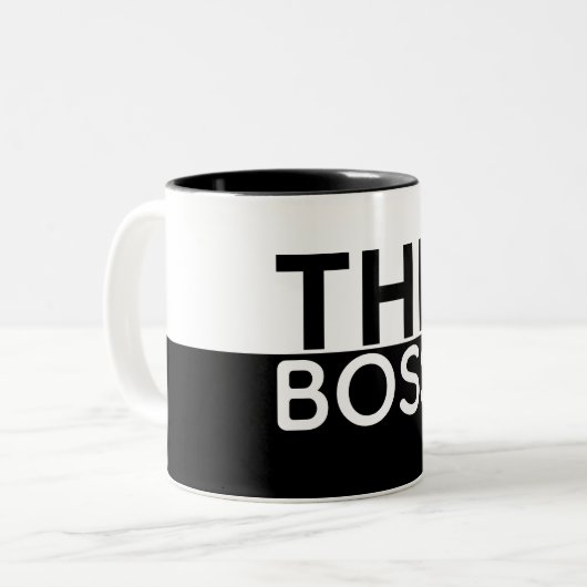 La Mug Contraste Boss (Devant gauche)