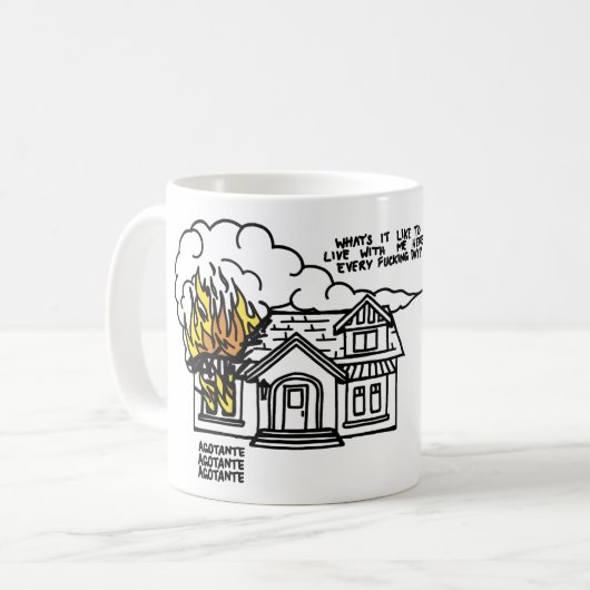 La Mug de café au coeur de la mort (Devant gauche)