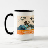 La Mug de café Bob Ross (Gauche)