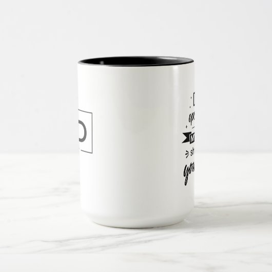 La Mug de café de Dieu minute (Centre)