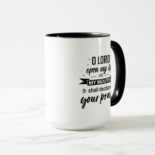 La Mug de café de Dieu minute (Devant droit)