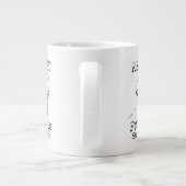 La Mug de café du pape. Résiste à la disparition d (Dos)