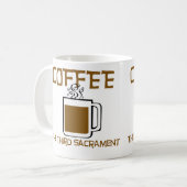 La Mug de café du troisième sacrement (Devant gauche)