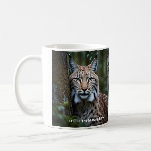 La Mug de café Lynx manquante (Gauche)