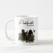 La Mug de café Pudelpointer (Gauche)