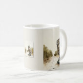 La Mug de café Solitaire Walk (Devant droit)