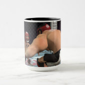 La Mug de combat des mixed martial art (Centre)