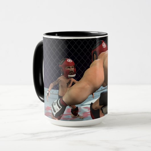La Mug de combat des mixed martial art (Devant gauche)
