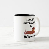 La Mug de distraction de Wiener Lover (Devant droit)