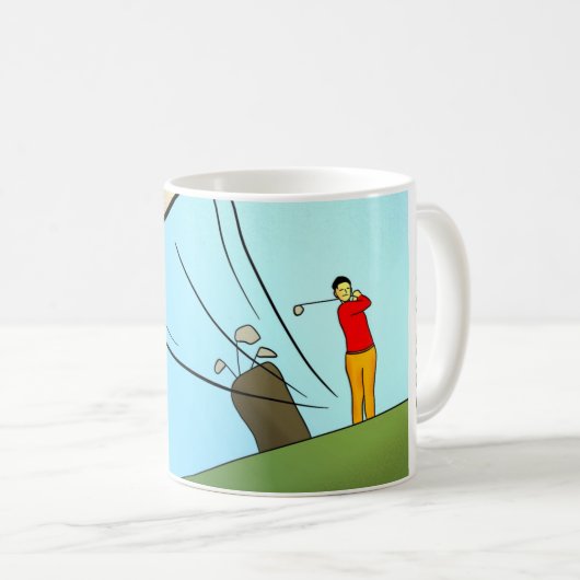 La Mug de golf (Devant droit)