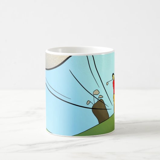 La Mug de golf (Centre)